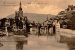 Alte Nahebruecke 1912-2 gelaufen: 1912