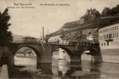 Alte Nahebruecke 1915-2 gelaufen: 1915