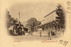 Kurhaus 1897 gelaufen: 1897