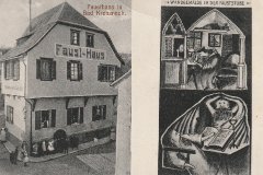 Fausthaus 1911 gelaufen: 1911