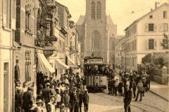 Kreuzkirche-1915 gelaufen: 1915