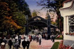 Kurpark 1921 gelaufen: 1921