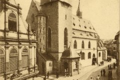 Nikolauskirche 1907 gelaufen: 1907